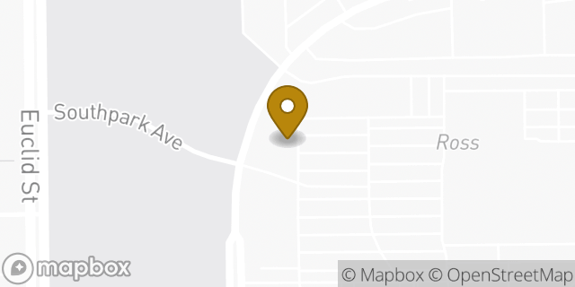 Map showing the location of Starbucks in Fountain Valley, CA 92708