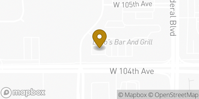 Map showing the location of Chase Bank in Westminster, CO 80031
