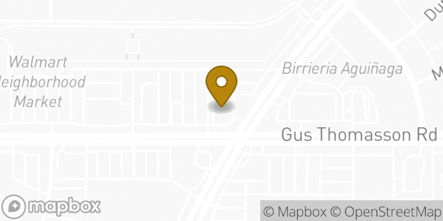 Map showing the location of Starbucks in Dallas, TX 75228