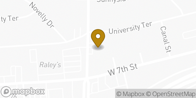 Map showing the location of Amazon Locker - Lumber in Reno, NV 89503