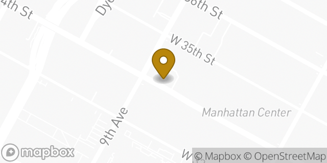 Map showing the location of Subway in New York, NY 10001