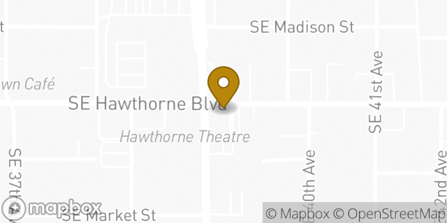 Map showing the location of Chase Bank in Portland, OR 97214