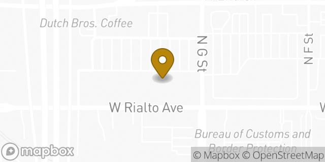 Map showing the location of Marshalls in San Bernardino, CA 92410
