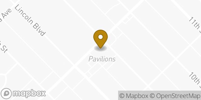 Map showing the location of ATM Pavilion in Santa Monica, CA 90403