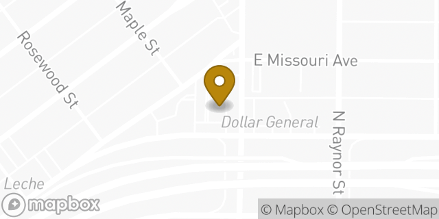 Map showing the location of McDonald's in El Paso, TX 79903