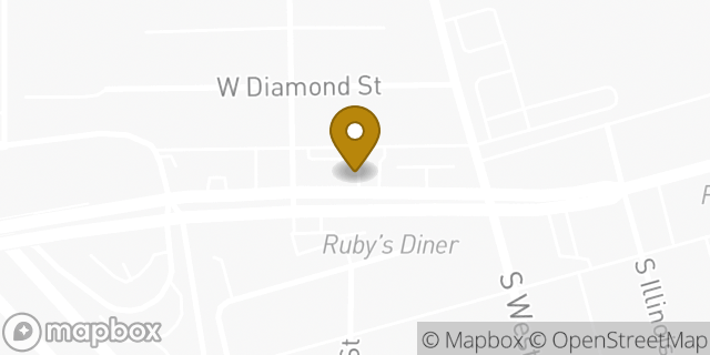Map showing the location of Starbucks in Anaheim, CA 92805