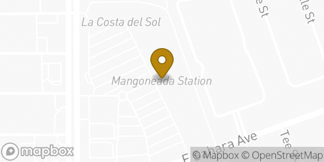 Map showing the location of The UPS Store in Las Vegas, NV 89104