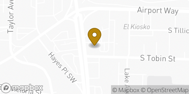 Map showing the location of Starbucks in Renton, WA 98057