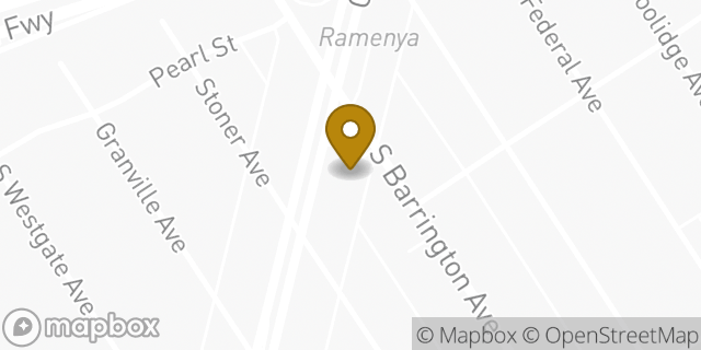 Map showing the location of ATM 7ELEVEN-FCTI in Los Angeles, CA 90064