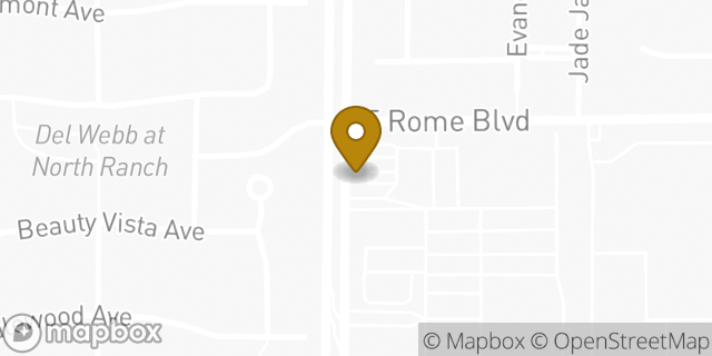 Map showing the location of ATM 7ELEVEN-FCTI in North Las Vegas, NV 89086