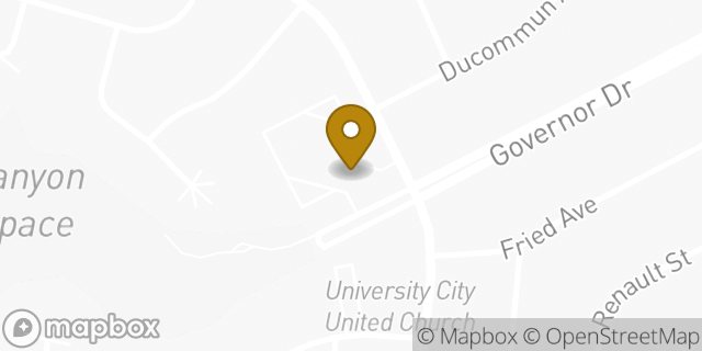 Map showing the location of The Church of Jesus Christ of Latter-day Saints in San Diego, CA 92122