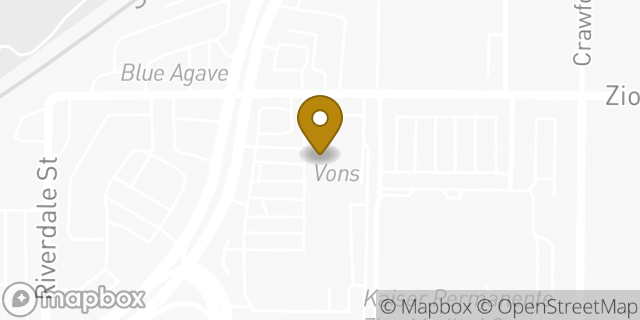 Map showing the location of Vons in San Diego, CA 92120