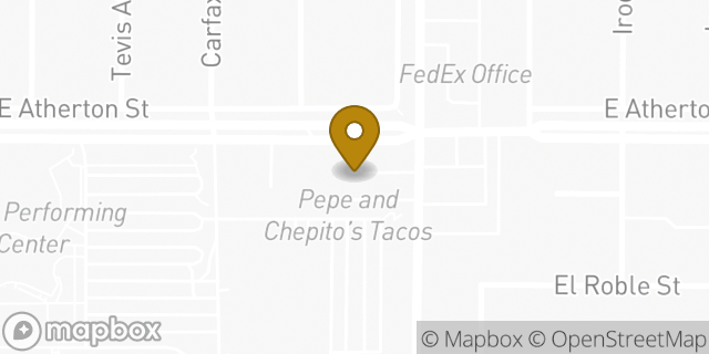 Map showing the location of 7-Eleven in Long Beach, CA 90815