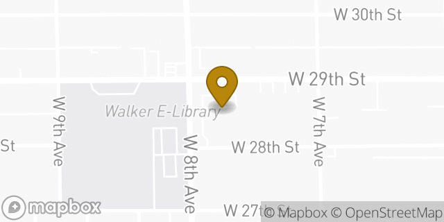Map showing the location of Walgreens in Hialeah, FL 33012
