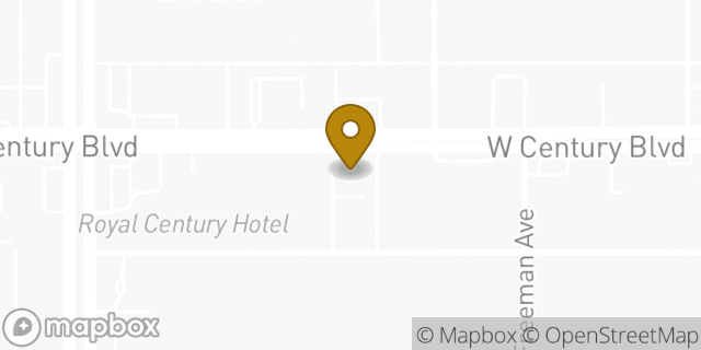 Map showing the location of Enterprise Rent-A-Car in Inglewood, CA 90304