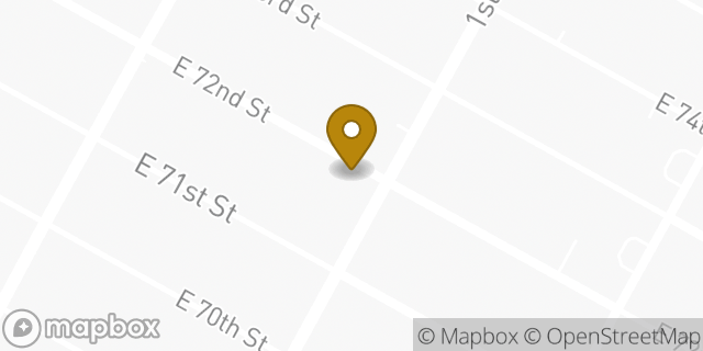 Map showing the location of Chase Bank in New York, NY 10021