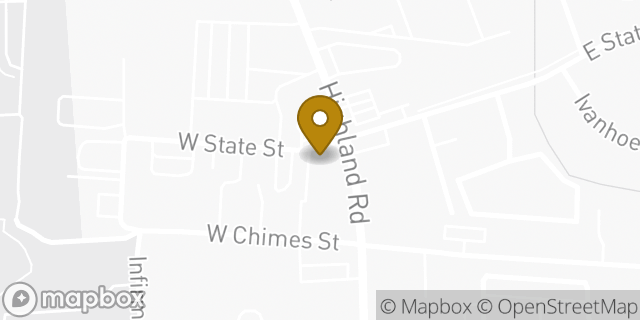 Map showing the location of Chipotle Mexican Grill in Baton Rouge, LA 70802