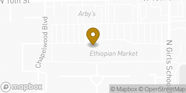 Map showing the location of Planet Fitness in Indianapolis, IN 46214