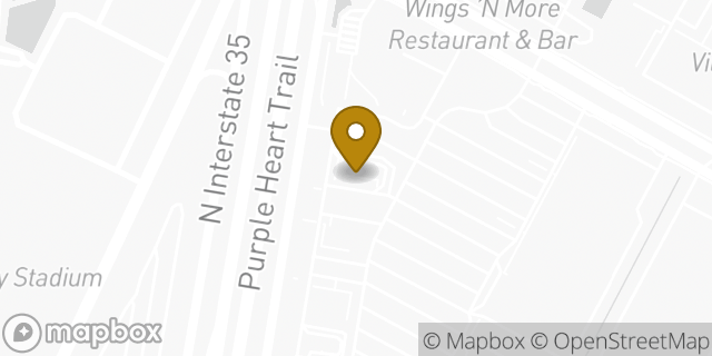 Map showing the location of McDonald's in Austin, TX 78753