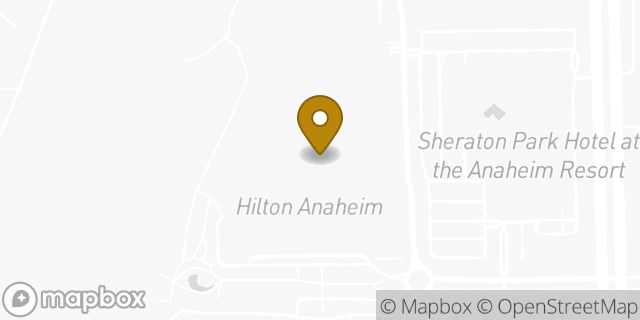 Map showing the location of Enterprise Rent-A-Car in Anaheim, CA 92802