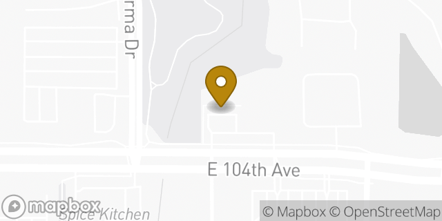 Map showing the location of ATM 7ELEVEN-FCTI in Northglenn, CO