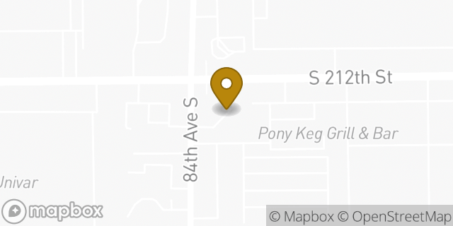 Map showing the location of ATM Kent Valley Arco in Kent, WA 98032