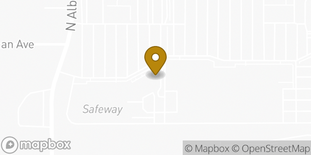 Map showing the location of Starbucks Coffee Company in Spokane, WA 99205