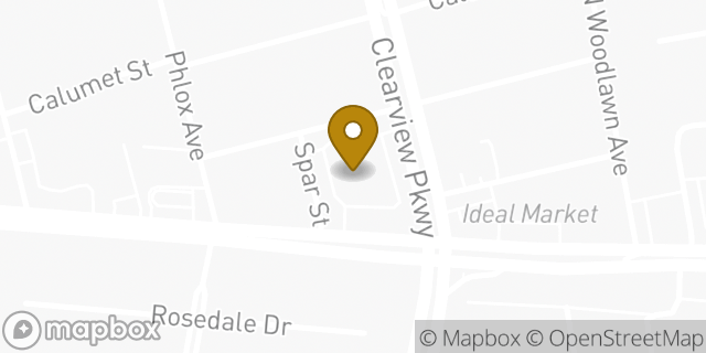 Map showing the location of ATM Walgreens in Metairie, LA 70001