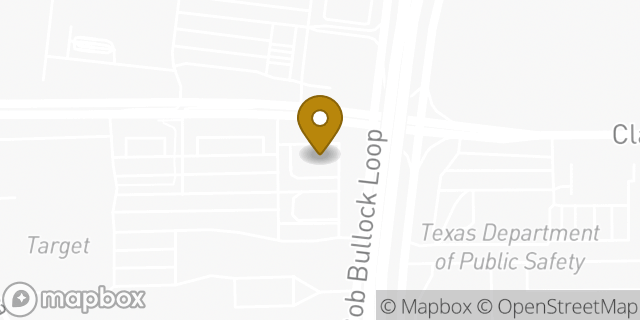 Map showing the location of Chase Bank in Laredo, TX 78043