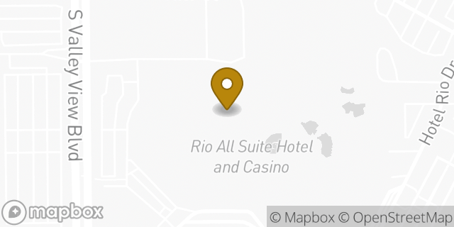 Map showing the location of Starbucks in Las Vegas, NV 89103