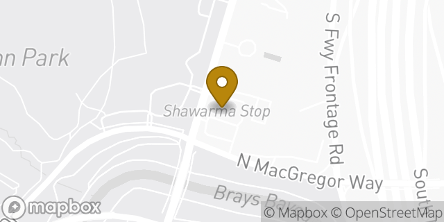 Map showing the location of Amazon Locker - Whey in Houston, TX 77004