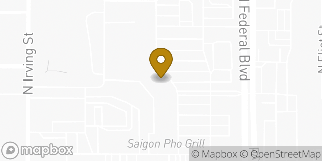 Map showing the location of Bank of America Walk-Up ATM | 72nd And Federal in Westminster, CO 80030