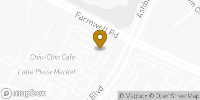 Map showing the location of Amazon Locker - Pyrus in Ashburn, VA 20147
