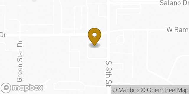 Map showing the location of Amazon Locker - Lipoprotein in Colorado Springs, CO 80905