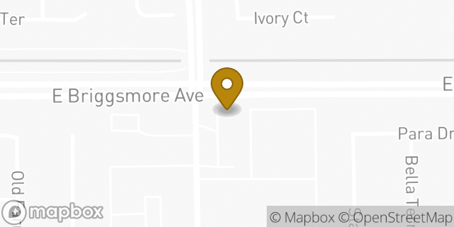 Map showing the location of Amazon Locker - Fav in Modesto, CA 95355