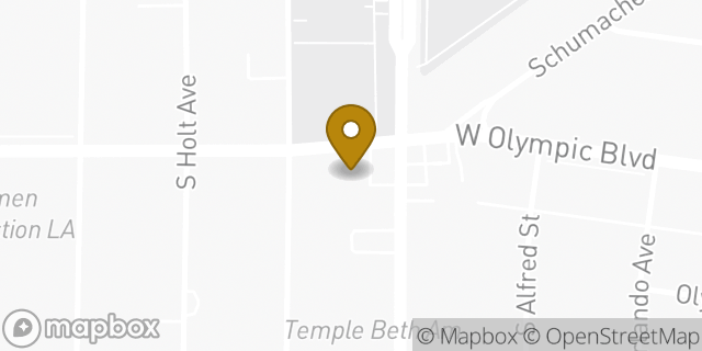 Map showing the location of Citibank ATM in Los Angeles, CA 90035