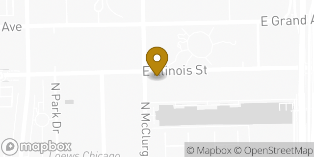 Map showing the location of Target in Chicago, IL 60611