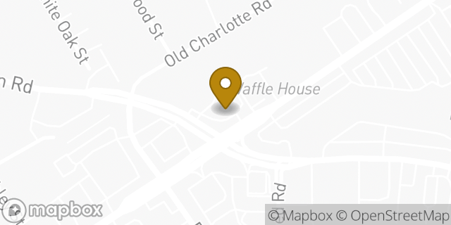 Map showing the location of Amazon Locker - Bugle in Spartanburg, SC 29307