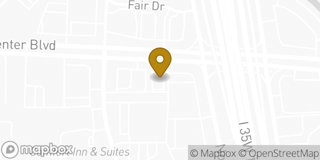 Map showing the location of Starbucks Coffee Company in Fort Worth, TX 76131