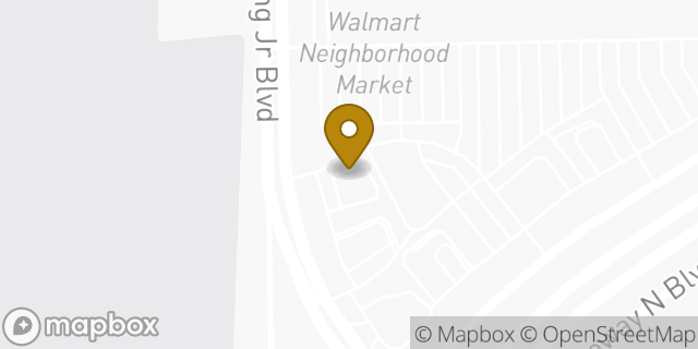 Map showing the location of Starbucks in El Paso, TX 79934