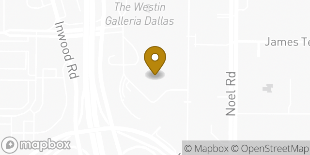 Map showing the location of Banana Republic in Dallas, TX 75240