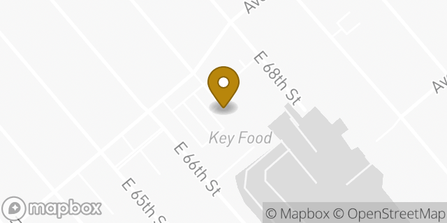 Map showing the location of Dunkin' in Brooklyn, NY 11234