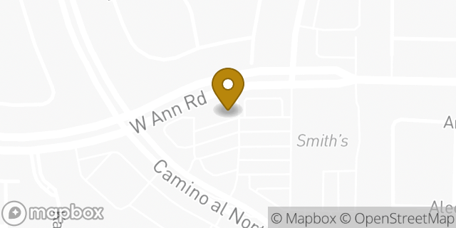 Map showing the location of Papa John's Pizza in North Las Vegas, NV 89031