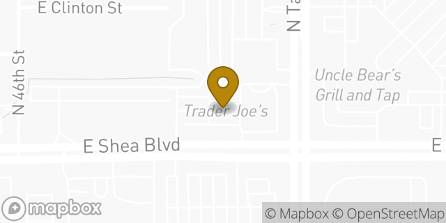 Map showing the location of Trader Joe's in Phoenix, AZ 85028