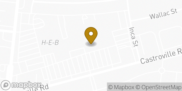 Map showing the location of Amazon Locker - Zaid in San Antonio, TX 78237
