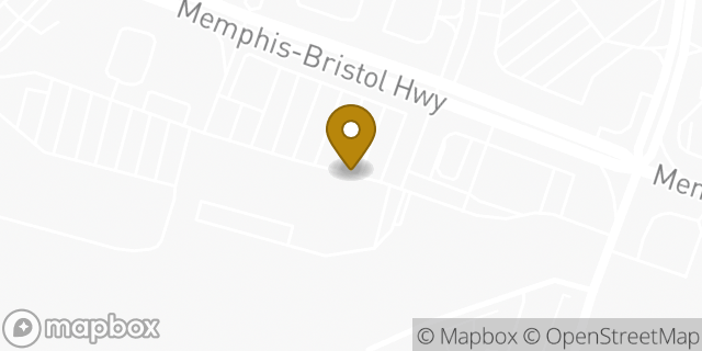 Map showing the location of Amazon Locker - Melchior in Nashville, TN 37221