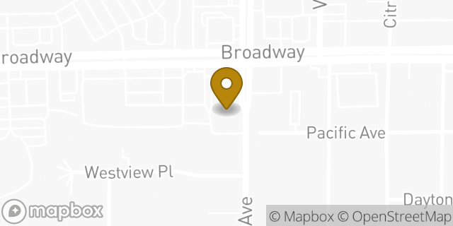 Map showing the location of Walgreens in Lemon Grove, CA 91945