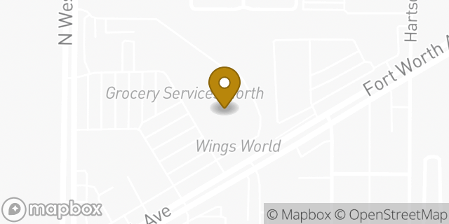 Map showing the location of Subway in Dallas, TX 75211
