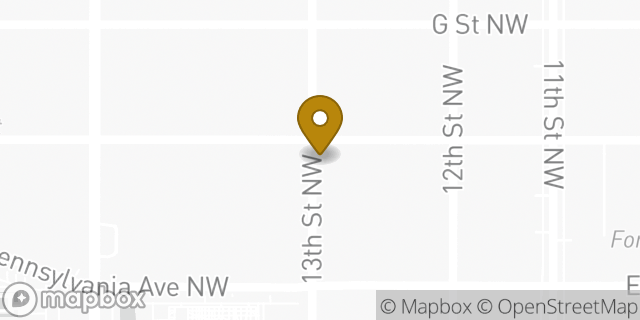 Map showing the location of McDonald's in Washington, DC 20004
