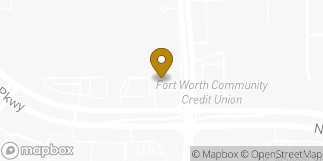 Map showing the location of 7-Eleven in Fort Worth, TX 76177